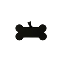 Polished Bone Stainless Steel Pet ID Tag