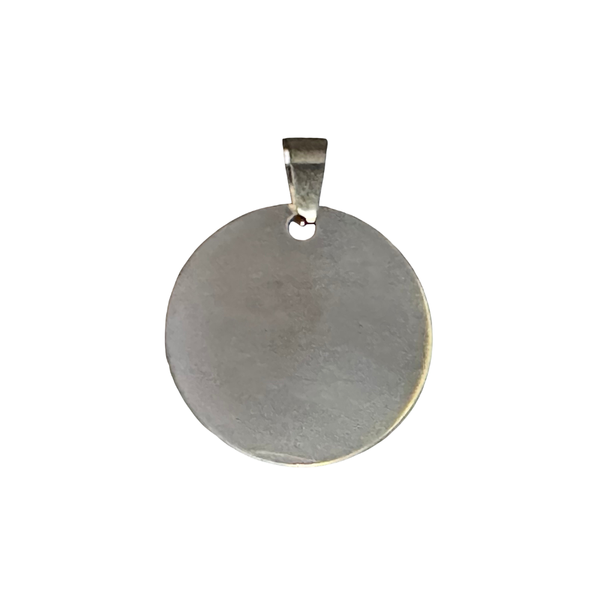 Stainless Steel Round Tag